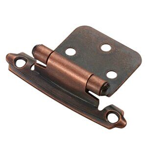RELIABILT 200-Degree Adjustable Overlay Overlay Surface Self-Closing Aged bronze